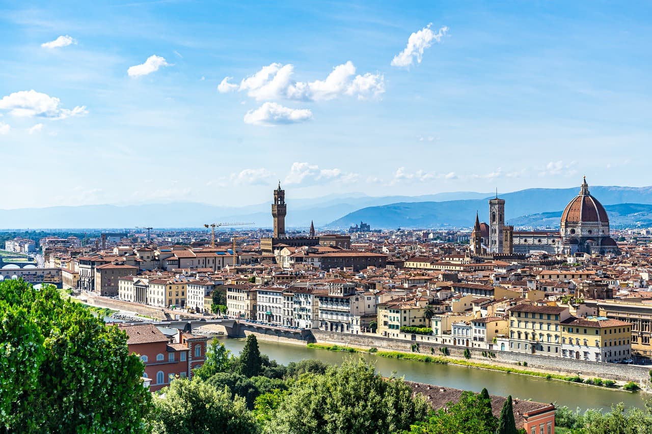 La Toscana en tren: Florencia y el campo